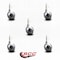 Service Caster 2 Inch Bright Chrome Metal Ball Caster - 3/8 Inch Threaded Stem - SCC, 5PK SCC-TS01S20-DCS-BC-3816112-5 - alternate 5